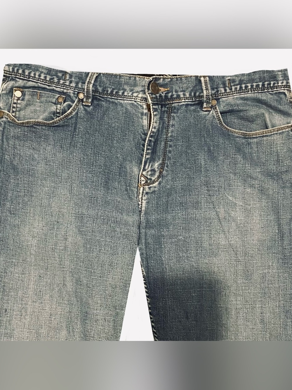 Calvin Klein Classic Blue Boxy Denim Jeans